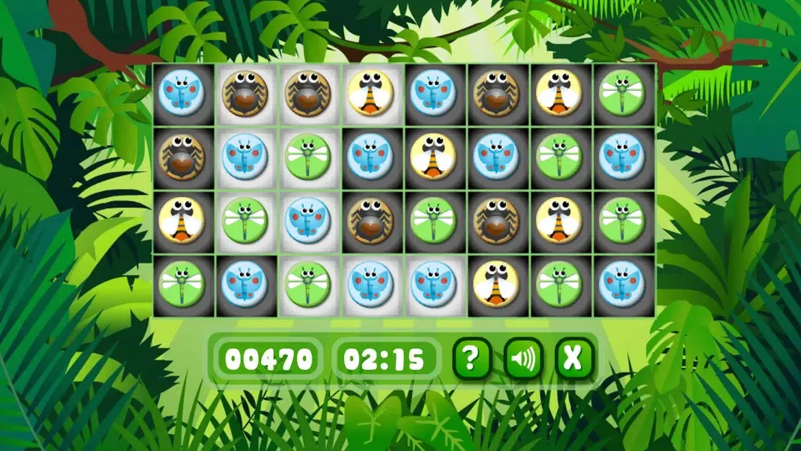 Capturas de pantalla de Match The Bug - Puzzle Adventure