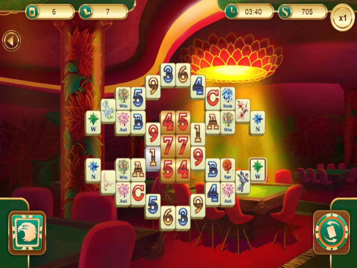 Zrzuty ekranu Match The Cards Mahjong Contest Puzzle iPad 