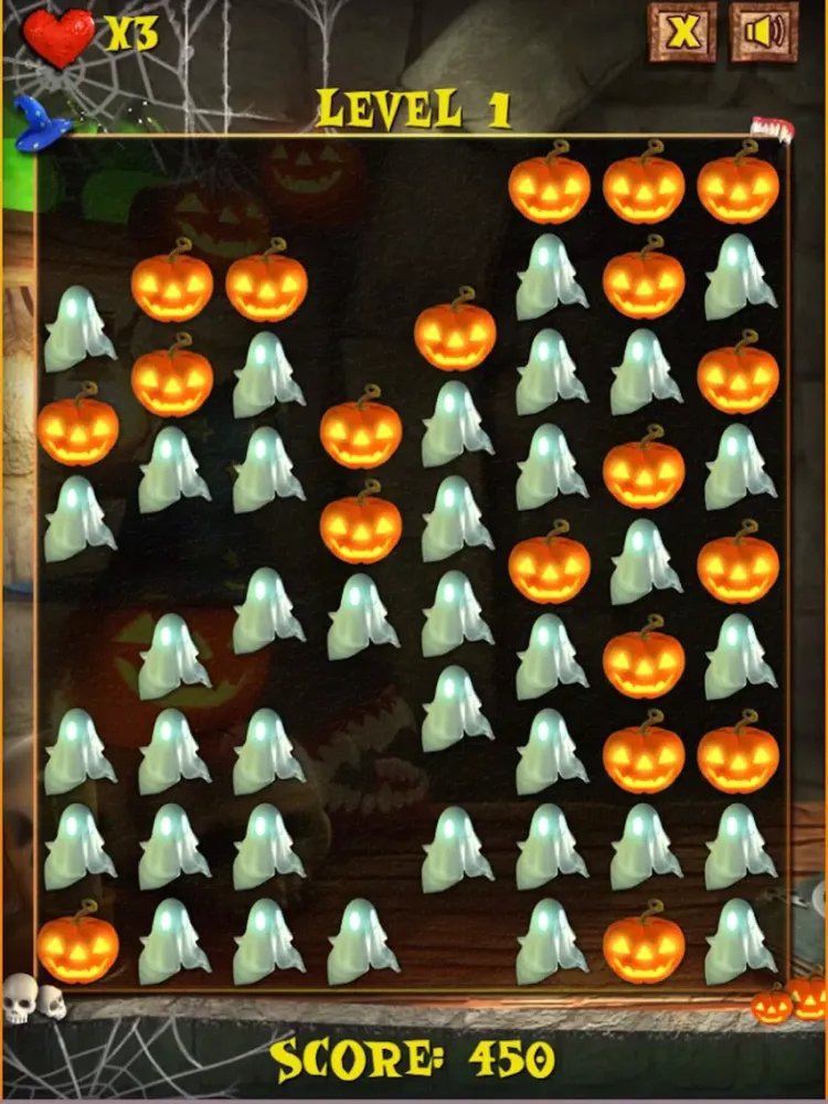 Match The Halloween Puzzle iPad  スクリーンショット