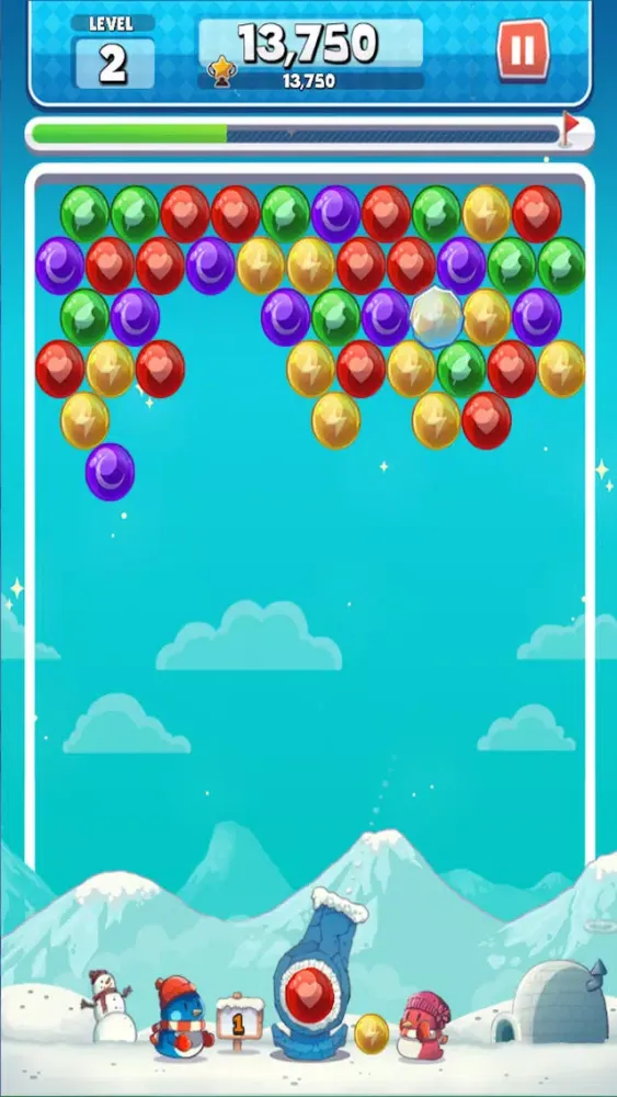Скриншоты Penguins Bubble Match Puzzle