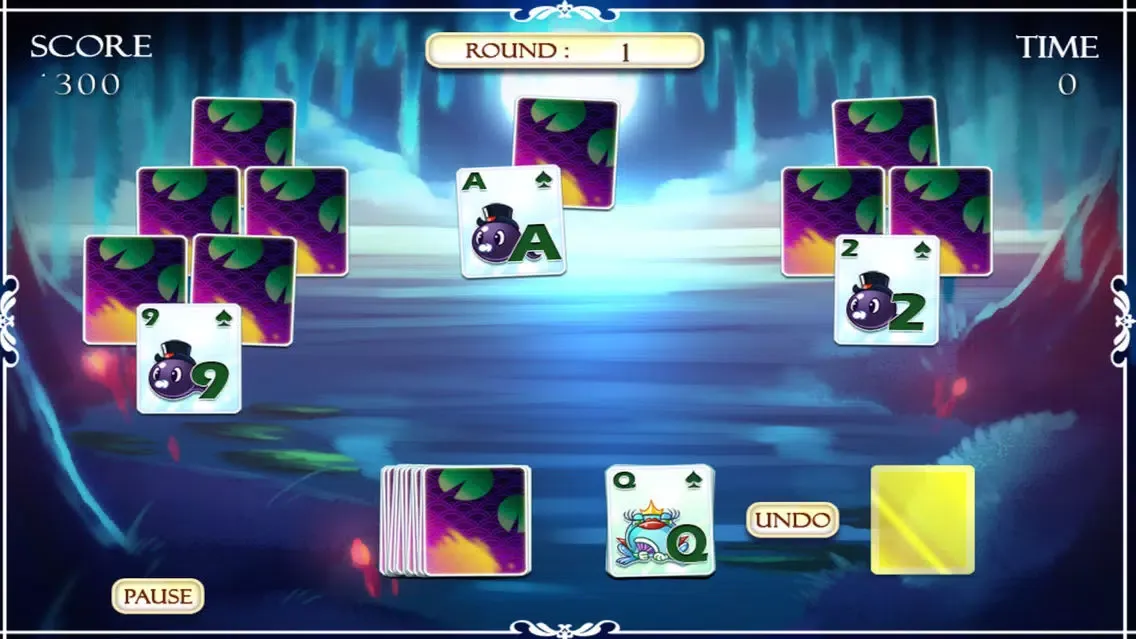 Pond Magic Playing Cards Game Screenshots