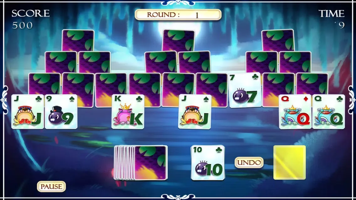 Pond Magic Playing Cards Game Screenshots