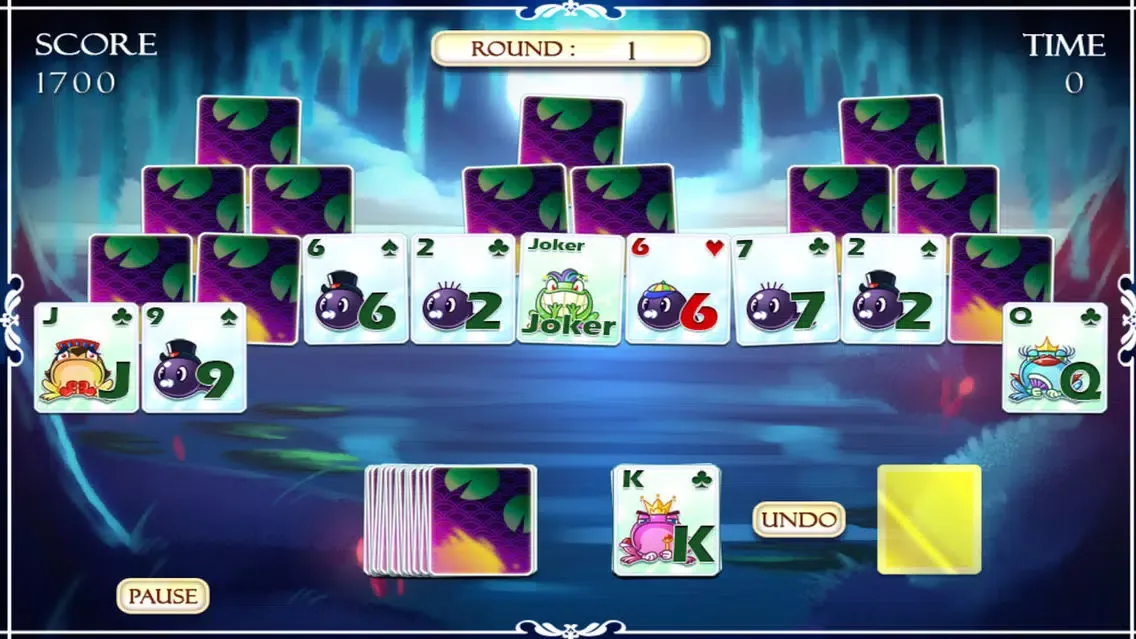 Pond Magic Playing Cards Game Screenshots