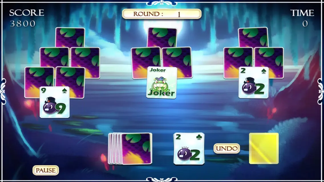 Pond Magic Playing Cards Game Screenshots