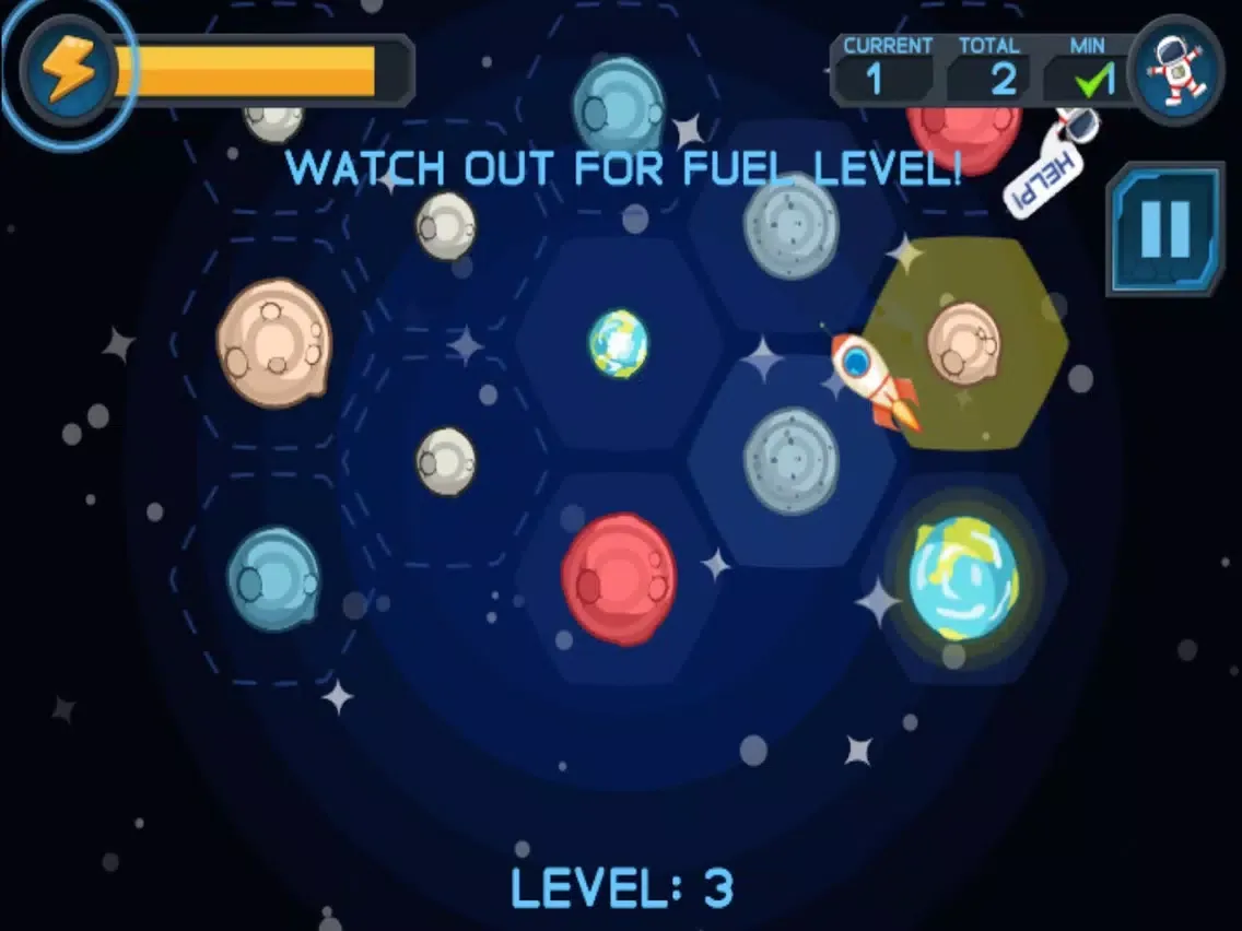The Space Rescue Flying Help The Robots iPad  Ekran Görüntüleri
