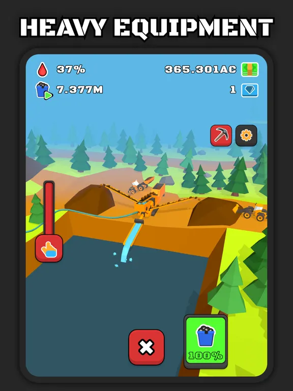 Capturas de tela do Gold Rush: Gold Valley iPad 