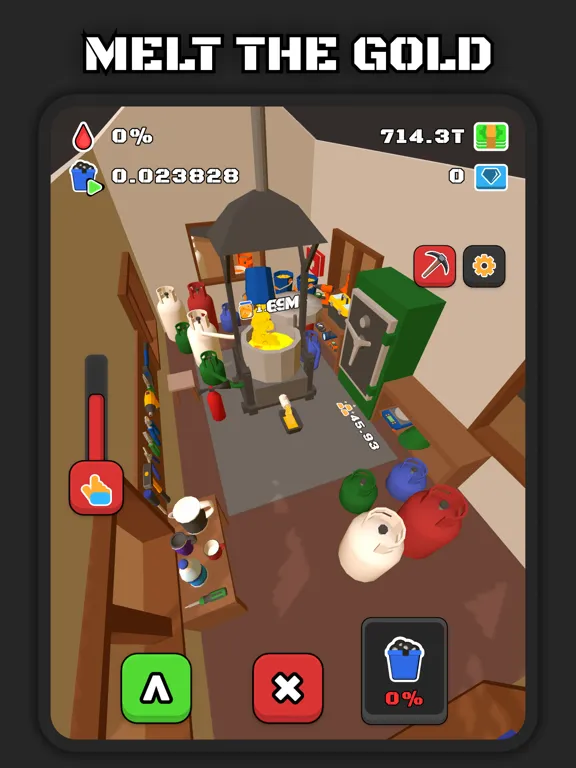 Capturas de tela do Gold Rush: Gold Valley iPad 