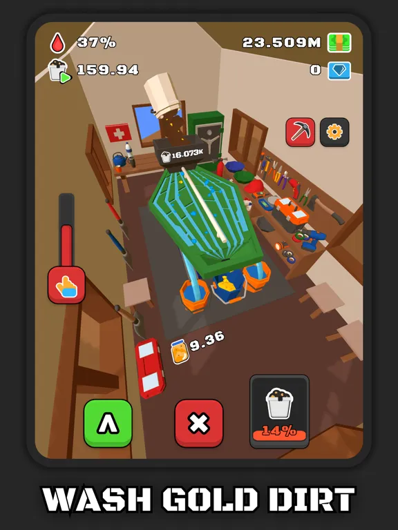 Capturas de tela do Gold Rush: Gold Valley iPad 