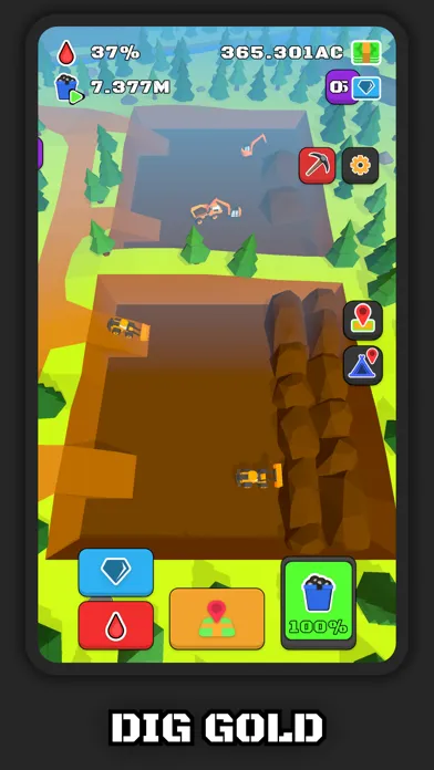 Capturas de tela do Gold Rush: Gold Valley