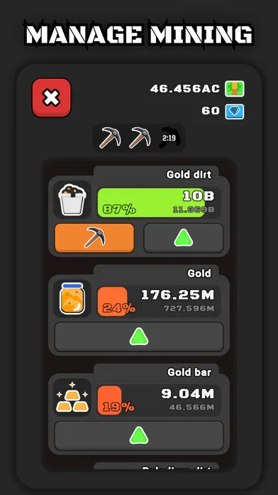 Capturas de tela do Gold Rush: Gold Valley