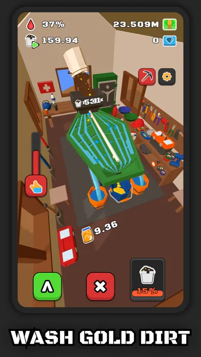 Capturas de tela do Gold Rush: Gold Valley