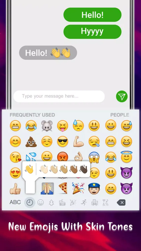 iOS Emojis For Android Screenshots