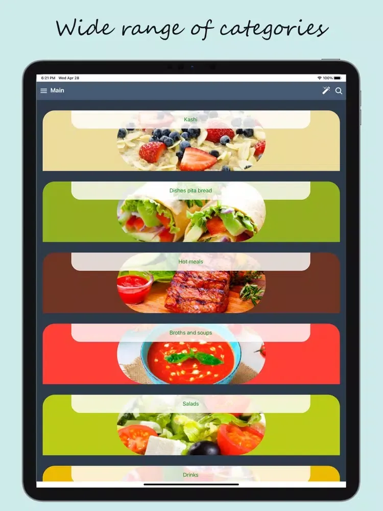 Capturas de tela do Delicious Chef iPad 