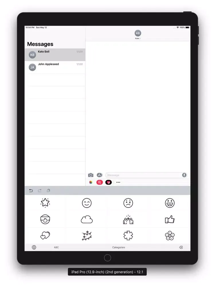 تصاویر Easymoji iPad 
