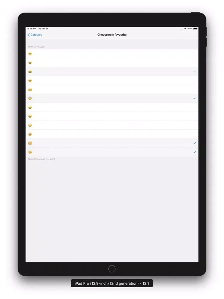 تصاویر Easymoji iPad 