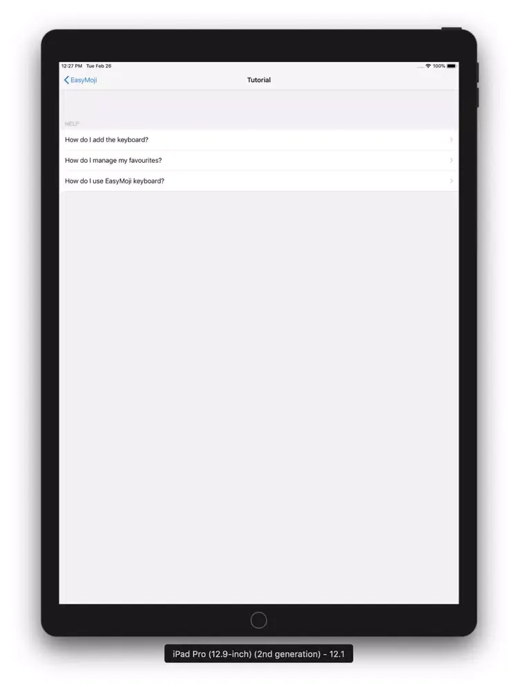 تصاویر Easymoji iPad 