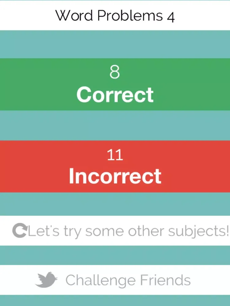Скриншоты Second Grade Math Flash Cards iPad 