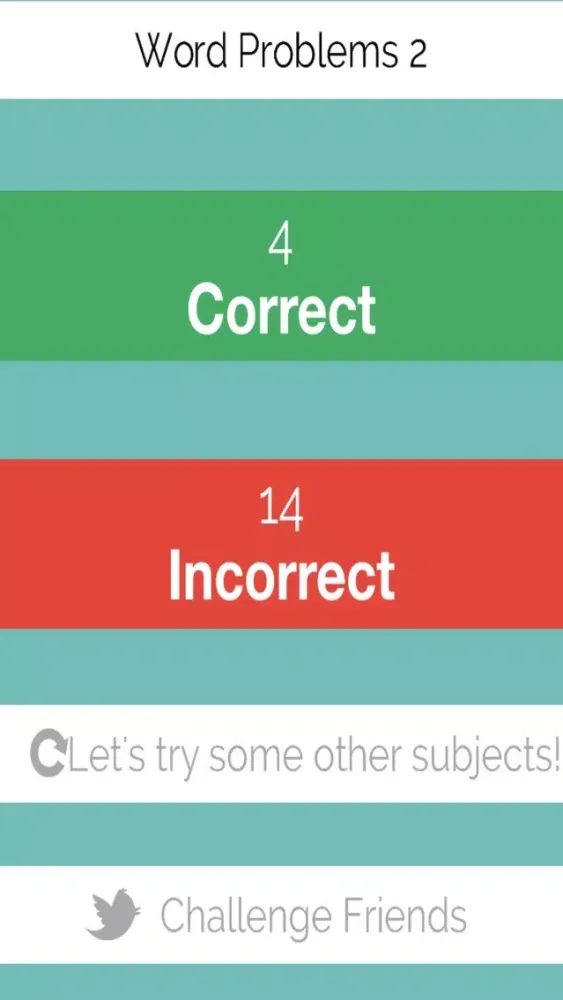 Скриншоты Second Grade Math Flash Cards