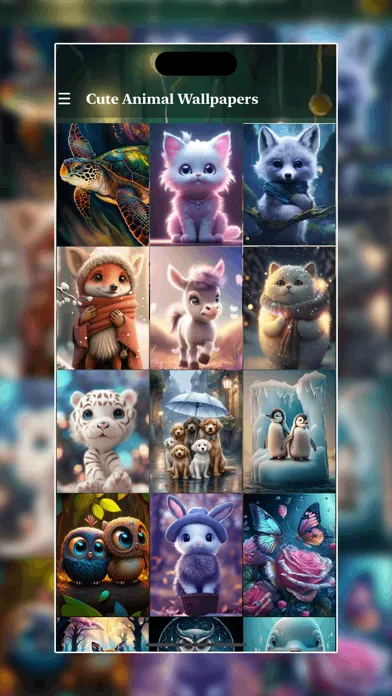 Capturas de pantalla de Cute Animals HD Wallpapers