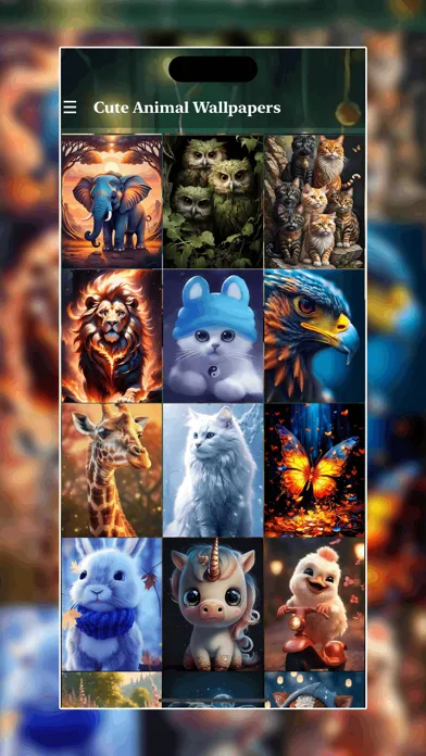Capturas de pantalla de Cute Animals HD Wallpapers