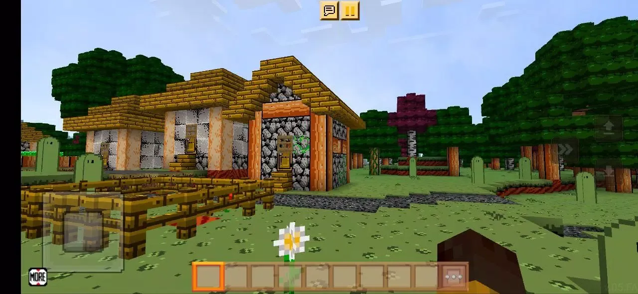Screenshot di Retrocraft