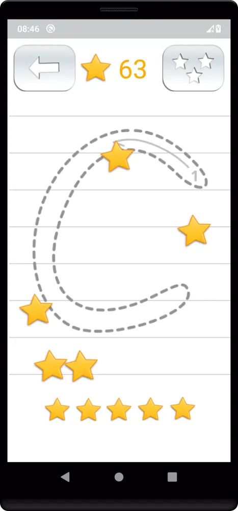 Handwriting Tutor স্ক্রিনশট