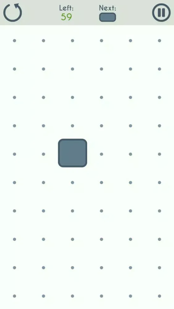 Tangkapan skrin Bicolor Tiles