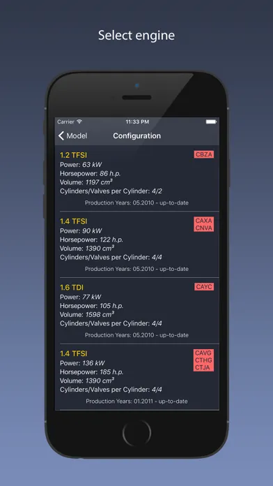 TechApp for Audi स्क्रीनशॉट