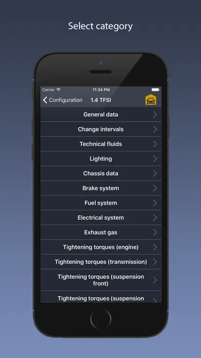 TechApp for Audi स्क्रीनशॉट