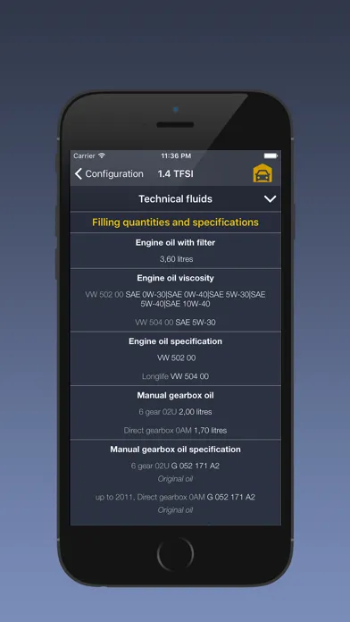 TechApp for Audi स्क्रीनशॉट