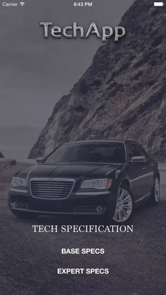 Tangkapan skrin TechApp for Chrysler