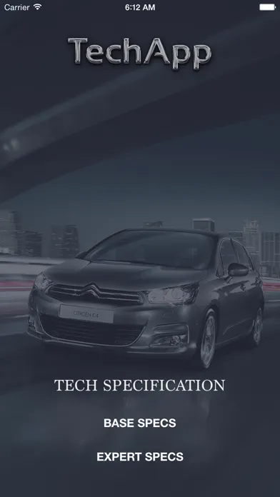 TechApp for Citroën স্ক্রিনশট