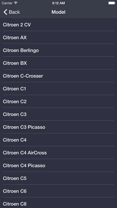 TechApp for Citroën স্ক্রিনশট
