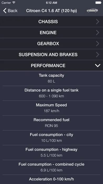 TechApp for Citroën স্ক্রিনশট