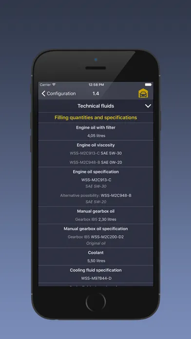 TechApp for Ford 스크린샷