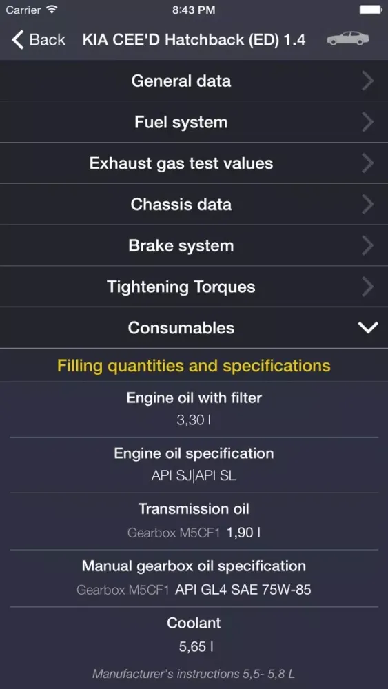 تصاویر TechApp for KIA
