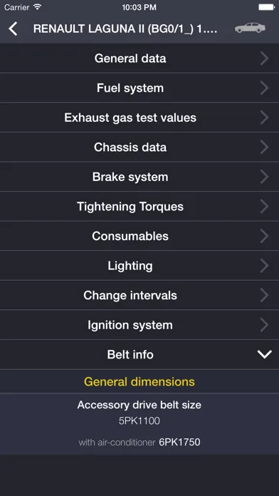 TechApp for Renault স্ক্রিনশট