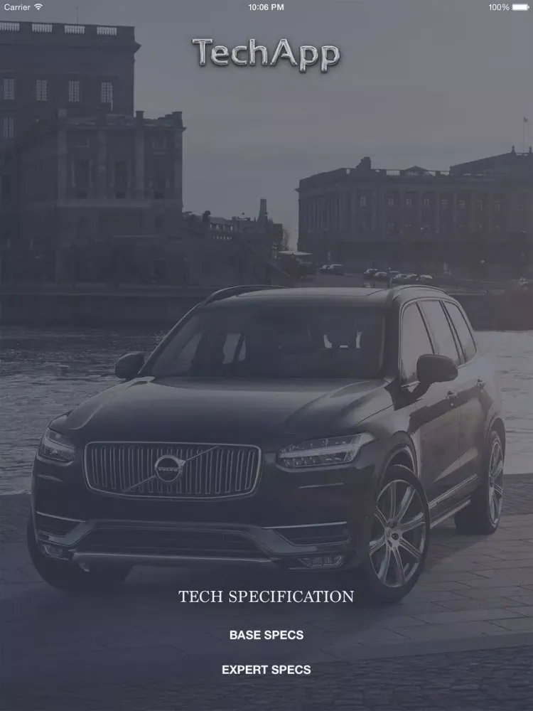 TechApp for Volvo iPad  سکرین شاٹس