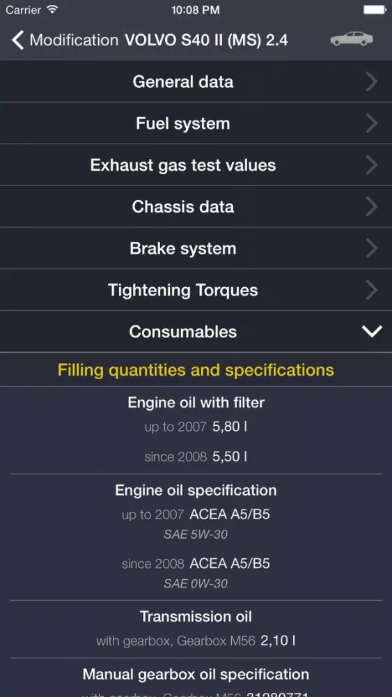 TechApp for Volvo سکرین شاٹس