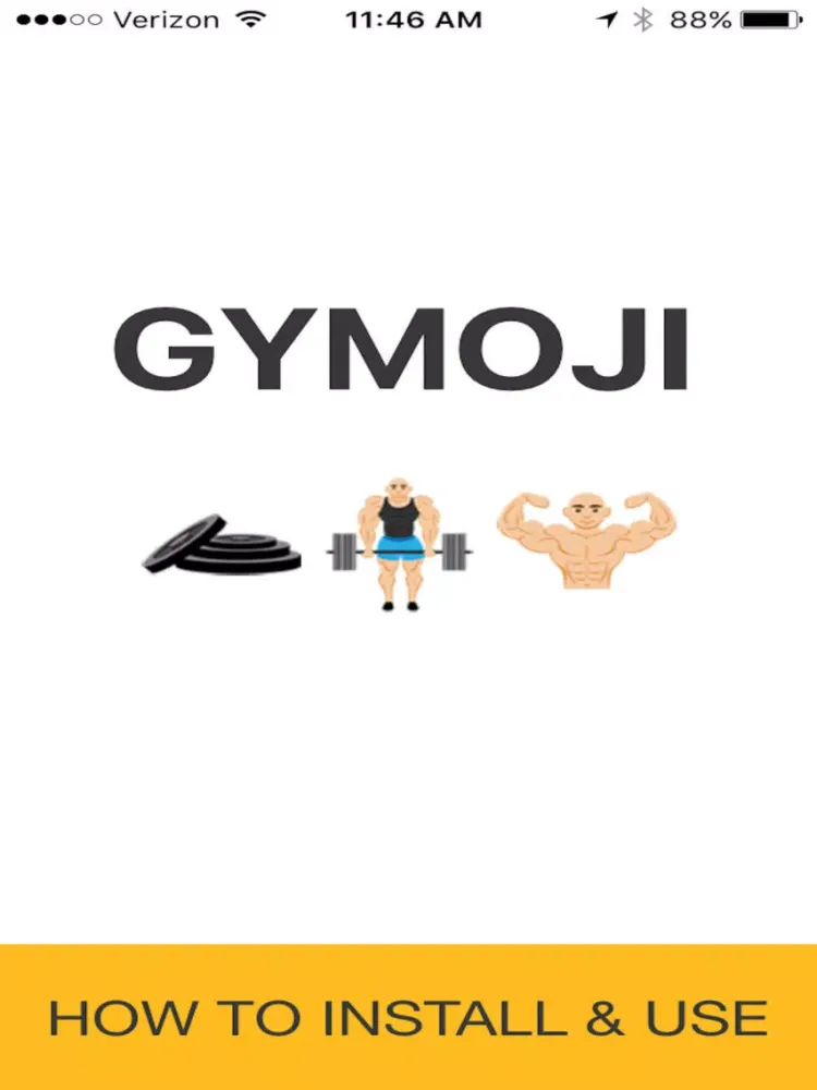 Captures d'écran de Gymoji - Bodybuilding Emoji Keyboard iPad 