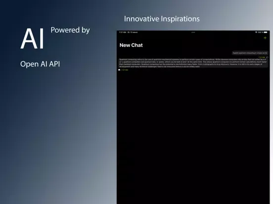 Ask AI Chat Bot iPad  Screenshots