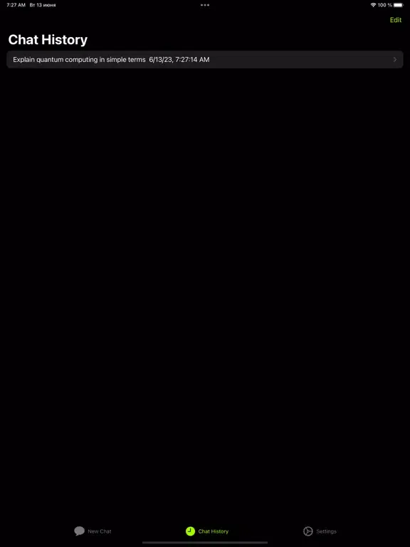 Ask AI Chat Bot iPad  Screenshots