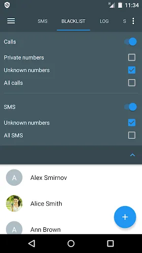 Calls Blacklist PRO - Blocker 스크린샷