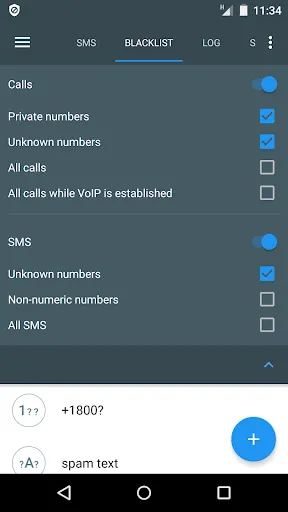 Calls Blacklist - Call Blocker Screenshots