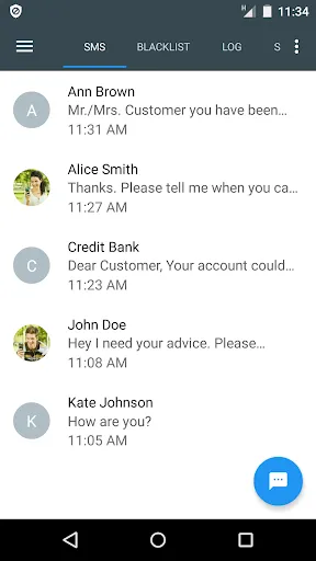 Calls Blacklist - Call Blocker Screenshots