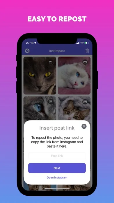 InstRepost - Photos & Videos 스크린샷