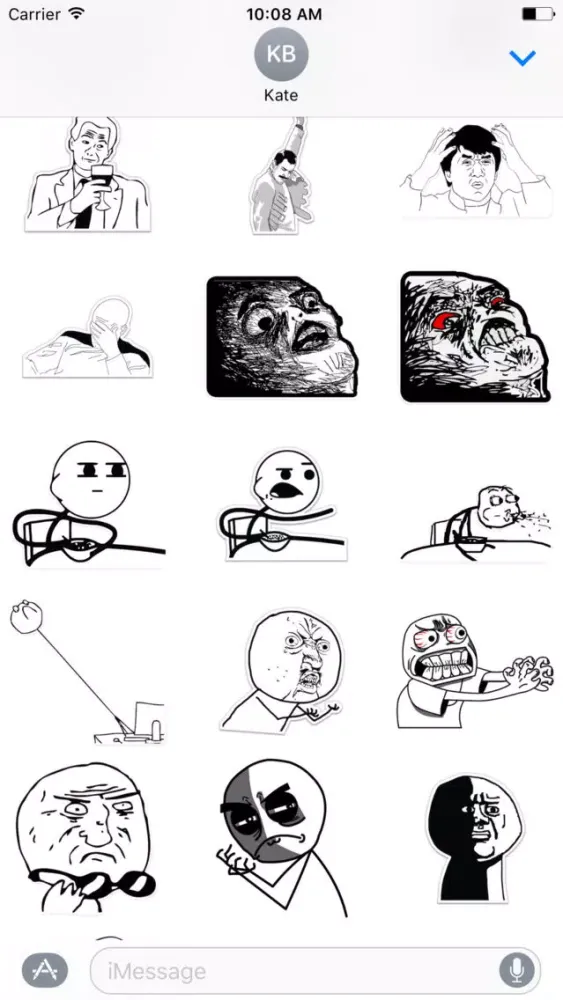 Rage Comics - Stickers Pack سکرین شاٹس