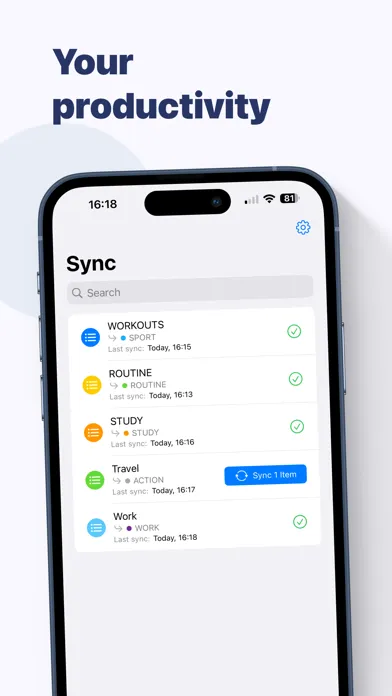 SyncFlow: Reminders to Events Screenshots