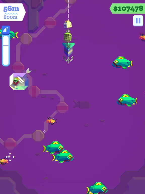 Captures d'écran de Ridiculous Fishing EX iPad 