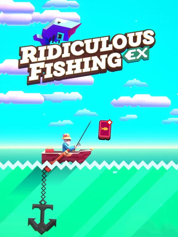 Captures d'écran de Ridiculous Fishing EX iPad 